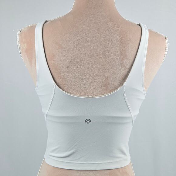 Lululemon Align Tank White Size 6 W1CW8S - Picture 3 of 6